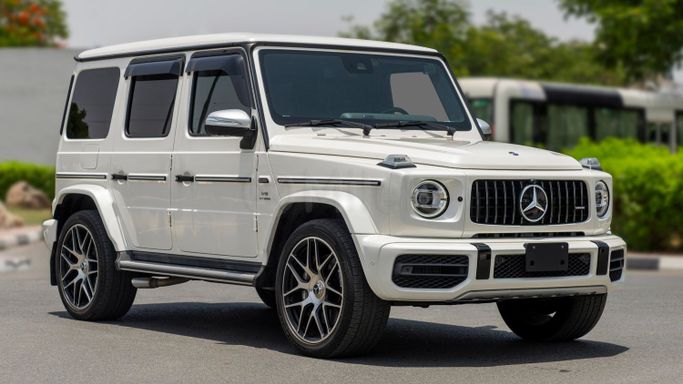 Used Mercedes-Benz G-Class AMG 63 AMG II (W463), 4.0 l, 2020 in Dubai by Milele, White color. Other | AUTO.AE
