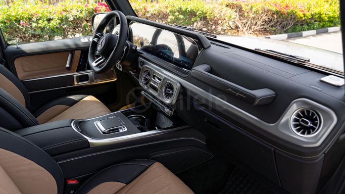 New Mercedes-Benz G-Class AMG 63 AMG II (W465) Facelift, 4.0 l, 2025 in Dubai by Milele, Brown color. Other | AUTO.AE