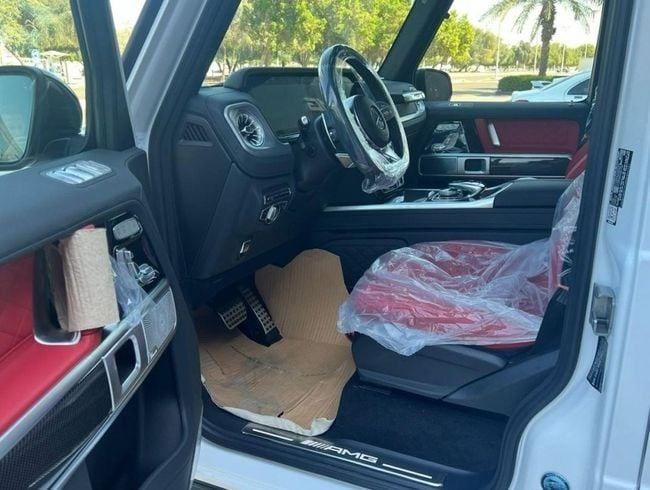 New Mercedes-Benz G-Class AMG 63 AMG II (W463), 4.0 l, 2025 in Dubai by Falcons GT Motors FZCO, White color. Other | AUTO.AE