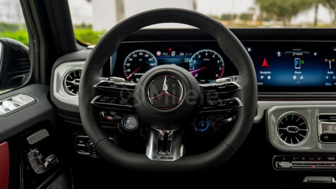 New Mercedes-Benz G-Class AMG 63 AMG II (W465) Facelift, 4.0 l, 2025 in Dubai by Milele, Black color. Other | AUTO.AE