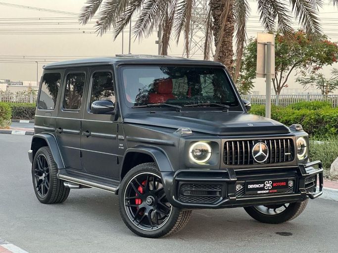 Used Mercedes-Benz G-Class AMG 63 AMG II (W463), 4.0 l, 2021 in Dubai by Drivenchy Motors, Black color. European Specs | AUTO.AE