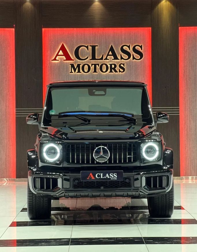 New Mercedes-Benz G-Class AMG 63 AMG II (W465) Facelift, 4.0 l, 2025 in Dubai by A Class Motors, Black color.  | AUTO.AE