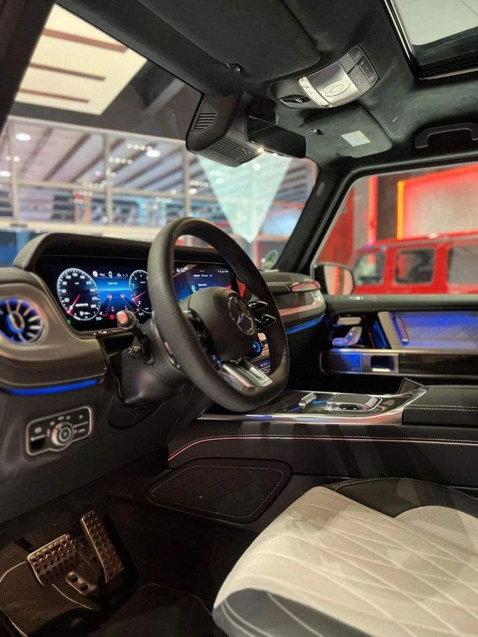New Mercedes-Benz G-Class AMG 63 AMG II (W465) Facelift, 4.0 l, 2025 in Dubai by A Class Motors, Black color.  | AUTO.AE