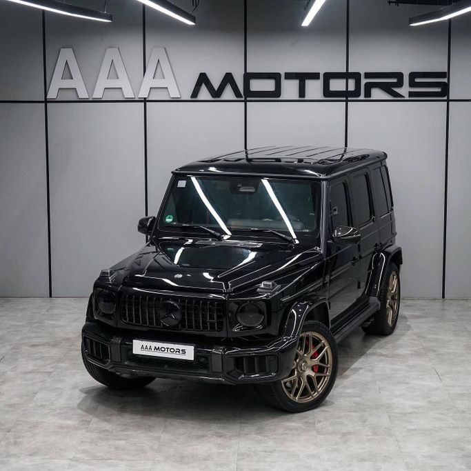 Used Mercedes-Benz G-Class AMG 63 AMG II (W465) Facelift, 4.0 l, 2025 in Dubai by AAA Motors, Black color. European Specs | AUTO.AE