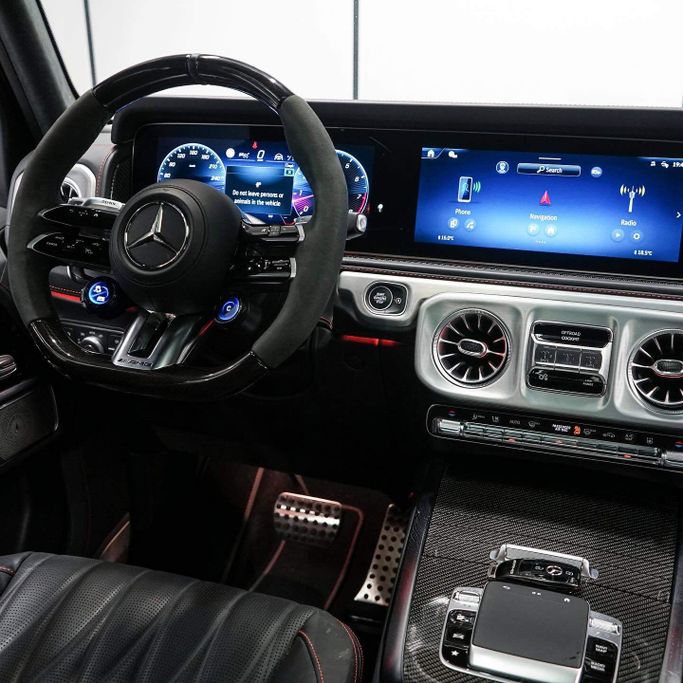 Used Mercedes-Benz G-Class AMG 63 AMG II (W465) Facelift, 4.0 l, 2025 in Dubai by AAA Motors, Black color. European Specs | AUTO.AE