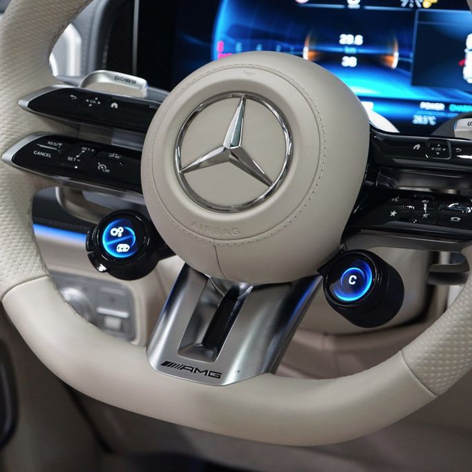 New Mercedes-Benz G-Class AMG 63 AMG II (W465) Facelift, 4.0 l, 2025 in Dubai by AAA Motors, Light Blue color. European Specs | AUTO.AE