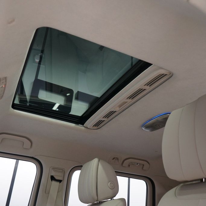 New Mercedes-Benz G-Class AMG 63 AMG II (W465) Facelift, 4.0 l, 2025 in Dubai by AAA Motors, Light Blue color. European Specs | AUTO.AE