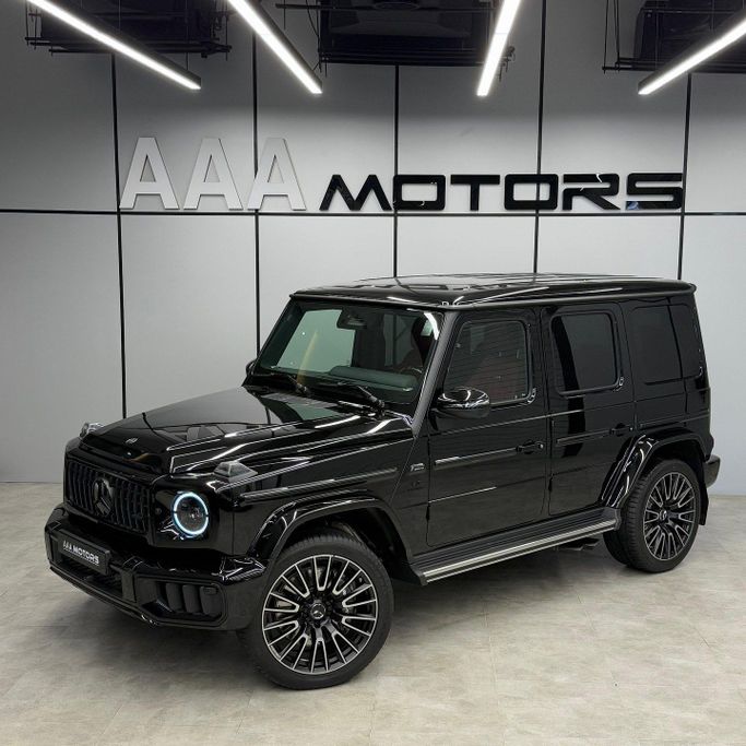 New Mercedes-Benz G-Class AMG 63 AMG II (W465) Facelift, 4.0 l, 2025 in Dubai by AAA Motors, Black color. European Specs | AUTO.AE