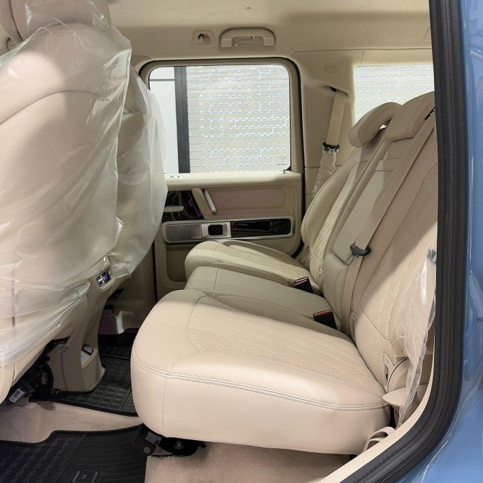 Новый Mercedes-Benz G-Class AMG 63 AMG II (W465) Рестайлинг, 4.0 л, 2025 в Дубае от AAA Motors Голубой цвет. GCC | AUTO.AE