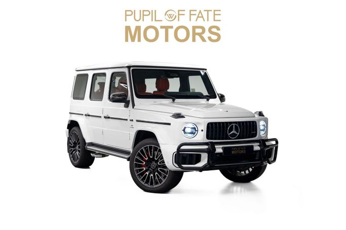 جديدة Mercedes-Benz G-Class AMG 63 AMG عملية شد الوجه II (W465), 4.0 l, 2025 في في دبي من PUPIL OF FATE MOTORS، اللون أبيض. مواصفات الخليج | AUTO.AE