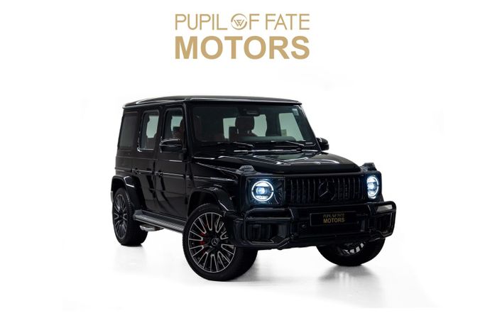 جديدة Mercedes-Benz G-Class AMG 63 AMG عملية شد الوجه II (W465), 4.0 l, 2025 في في دبي من PUPIL OF FATE MOTORS، اللون أسود. مواصفات الخليج | AUTO.AE