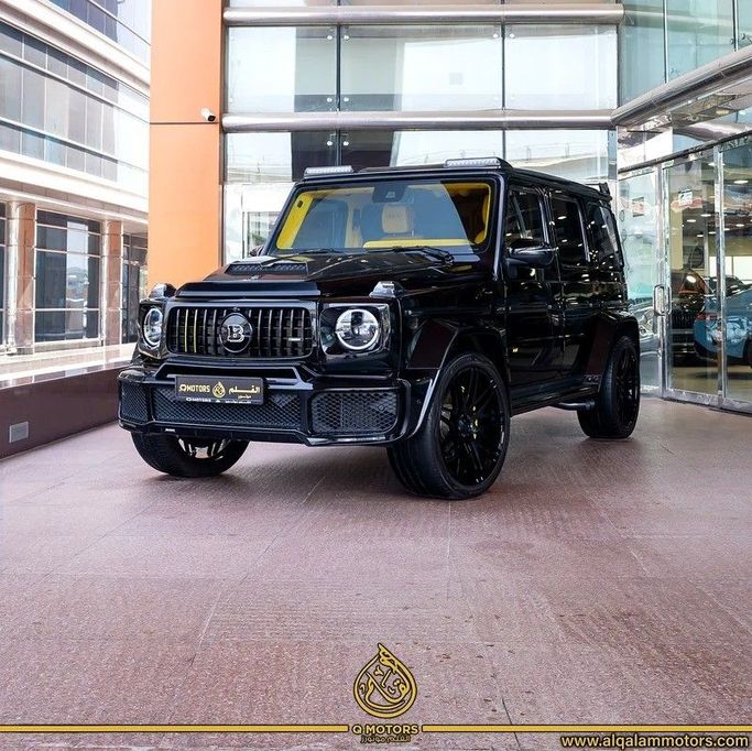 Used Mercedes-Benz G-Class AMG Brabus 800 II (W463), 4.0 l, 2022 in Dubai by Q Motors, Black color. European Specs | AUTO.AE