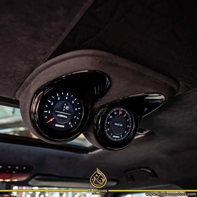 Подержанный Mercedes-Benz G-Class AMG Brabus 900 II (W463), 6.3 л, 2023 в Дубае от Q Motors Черный цвет. Европейская | AUTO.AE