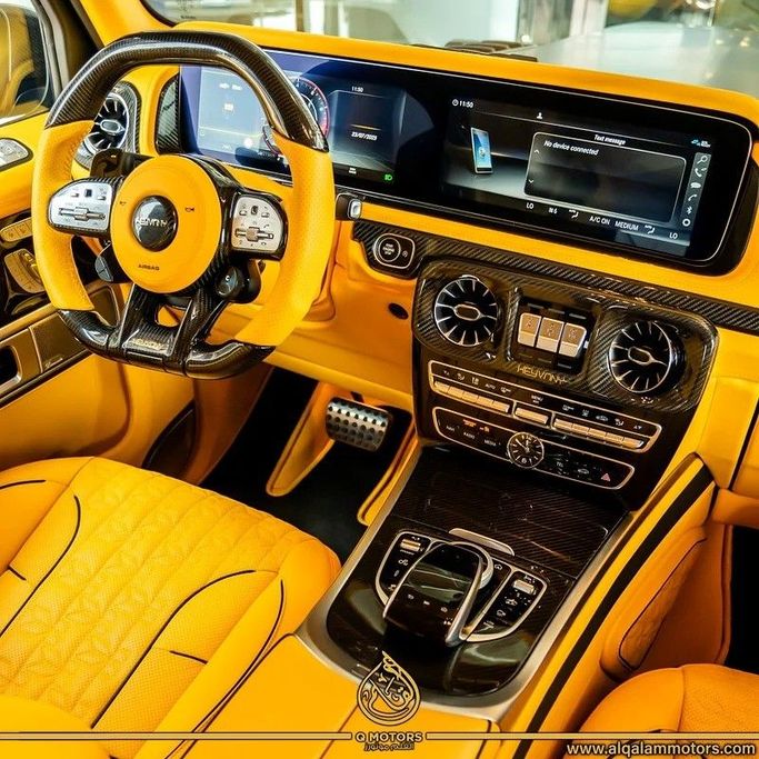 Подержанный Mercedes-Benz G-Class AMG 63 AMG II (W463), 4.0 л, 2023 в Дубае от Q Motors Черный цвет. Европейская | AUTO.AE