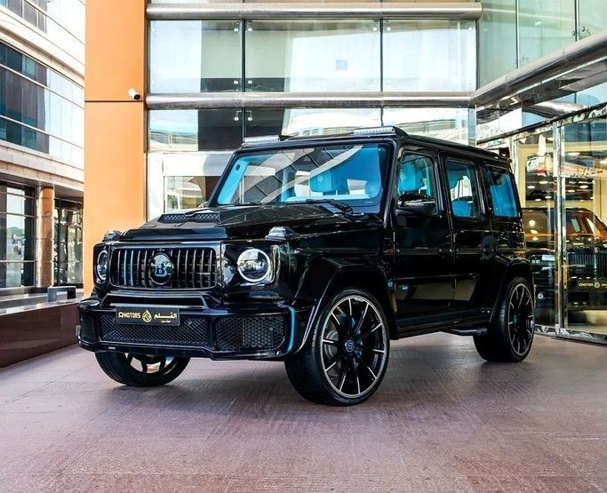 Подержанный Mercedes-Benz G-Class AMG Brabus 800 II (W463), 4.0 л, 2022 в Дубае от Q Motors Черный цвет. Европейская | AUTO.AE