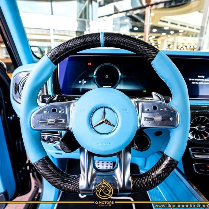 Подержанный Mercedes-Benz G-Class AMG Brabus 800 II (W463), 4.0 л, 2022 в Дубае от Q Motors Черный цвет. Европейская | AUTO.AE