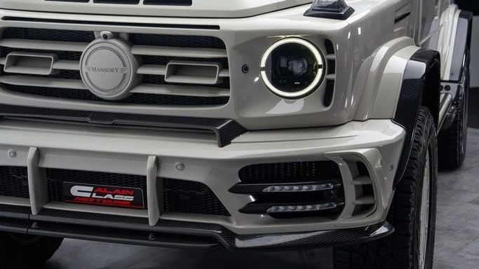 Used Mercedes-Benz G-Class AMG Mansory Gronos 4x4 II (W463), 4 l, 2023 in Dubai by Al Ain Class Motors, Grey color. European Specs | AUTO.AE