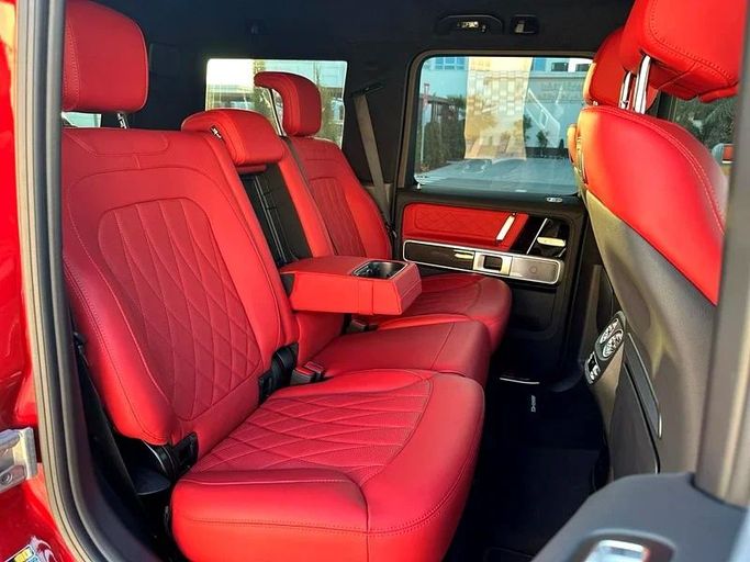 Used Mercedes-Benz G-Class AMG 63 AMG II (W463), 4.0 l, 2023 in Dubai by Auto Bank Motors, Red color. European Specs | AUTO.AE