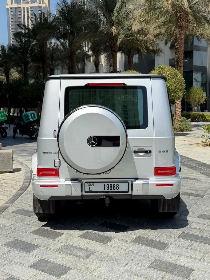 Used Mercedes-Benz G-Class AMG 63 AMG II (W463), 4.0 l, 2021 in Dubai by Auto Bank Motors, White color. GCC Specs | AUTO.AE