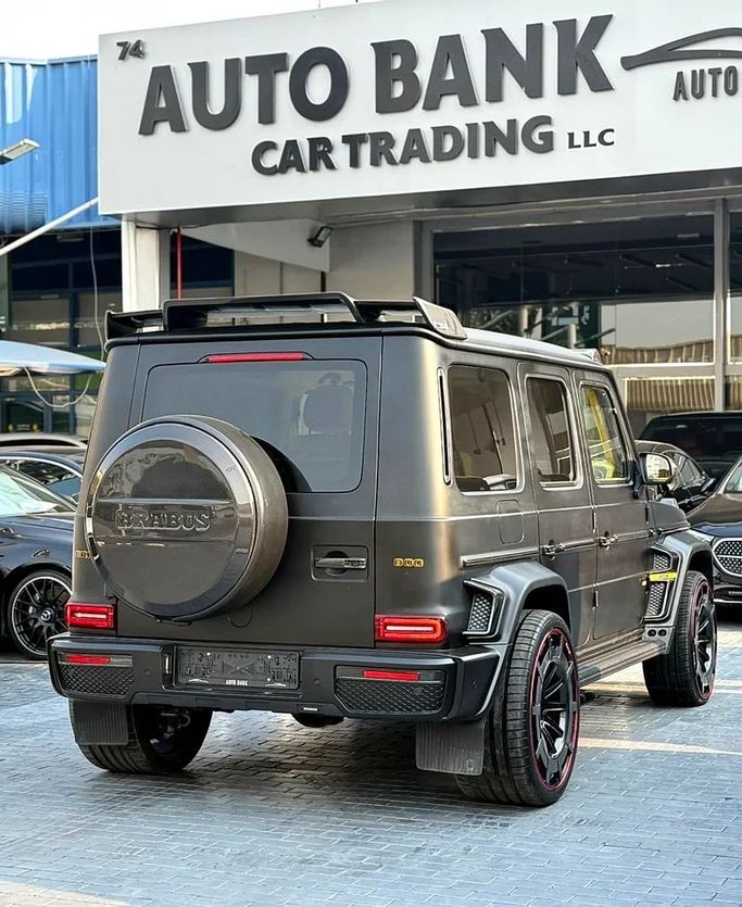 Used Mercedes-Benz G-Class AMG Brabus 800 II (W463), 4.0 l, 2023 in Dubai by Auto Bank Motors, Black color. Japanese Specs | AUTO.AE