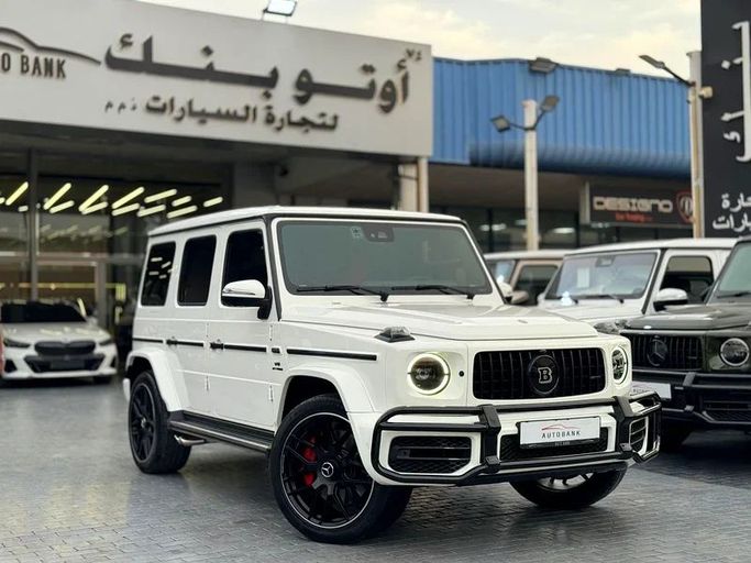 Used Mercedes-Benz G-Class AMG 63 AMG II (W463), 4.0 l, 2021 in Dubai by Auto Bank Motors, White color. Korean Specs | AUTO.AE