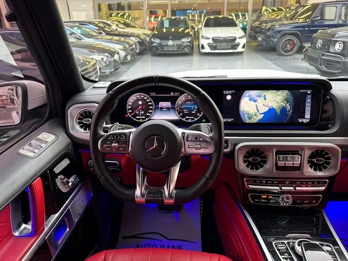 Used Mercedes-Benz G-Class AMG 63 AMG II (W463), 4.0 l, 2021 in Dubai by Auto Bank Motors, White color. Korean Specs | AUTO.AE