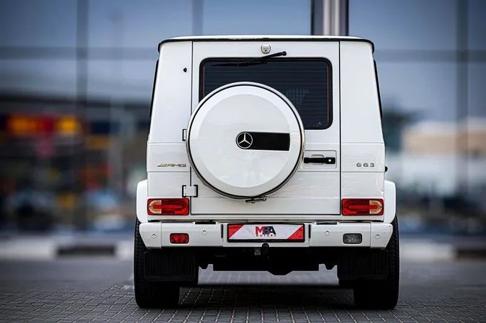Подержанный Mercedes-Benz G-Class AMG 63 AMG I (W463) Рестайлинг 3, 5.5 л, 2016 в Дубае от MBA Motors Белый цвет. GCC | AUTO.AE