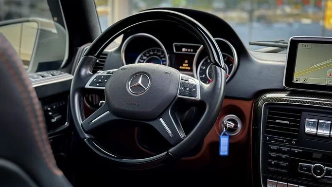 Подержанный Mercedes-Benz G-Class AMG 63 AMG I (W463) Рестайлинг 3, 5.5 л, 2016 в Дубае от MBA Motors Белый цвет. GCC | AUTO.AE