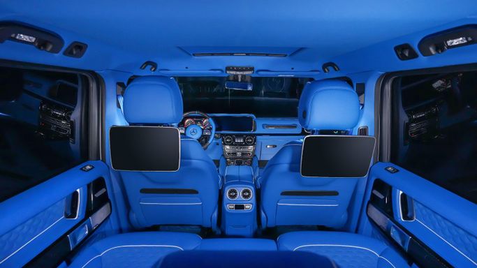 Новый Mercedes-Benz G-Class AMG Brabus 800 II (W463), 4.0 л, 2021 в Дубае от Dourado Luxury Car Белый цвет. Европейская | AUTO.AE