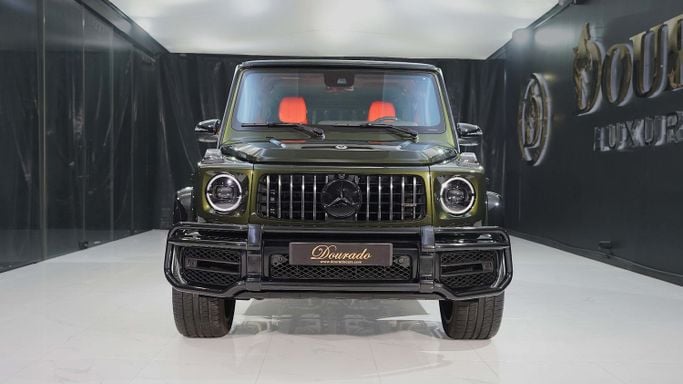 Новый Mercedes-Benz G-Class AMG 63 AMG II (W463), 4.0 л, 2023 в Дубае от Dourado Luxury Car Зеленый цвет. Европейская | AUTO.AE