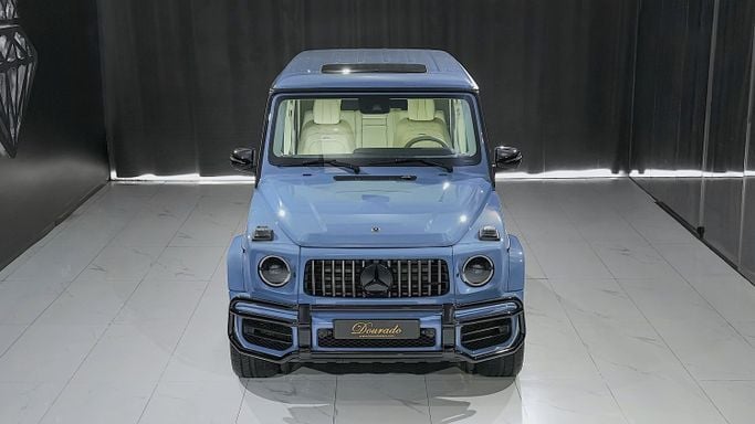 Новый Mercedes-Benz G-Class AMG 63 AMG II (W463), 4.0 л, 2024 в Дубае от Dourado Luxury Car Синий цвет. Европейская | AUTO.AE