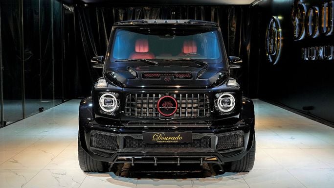 Used Mercedes-Benz G-Class AMG 63 AMG II (W463), 4.0 l, 2021 in Dubai by Dourado Luxury Car, Black color. European Specs | AUTO.AE