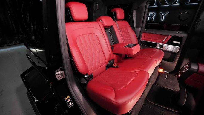Used Mercedes-Benz G-Class AMG 63 AMG II (W463), 4.0 l, 2021 in Dubai by Dourado Luxury Car, Black color. European Specs | AUTO.AE
