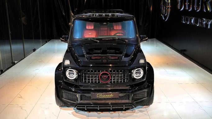 Used Mercedes-Benz G-Class AMG 63 AMG II (W463), 4.0 l, 2021 in Dubai by Dourado Luxury Car, Black color. European Specs | AUTO.AE
