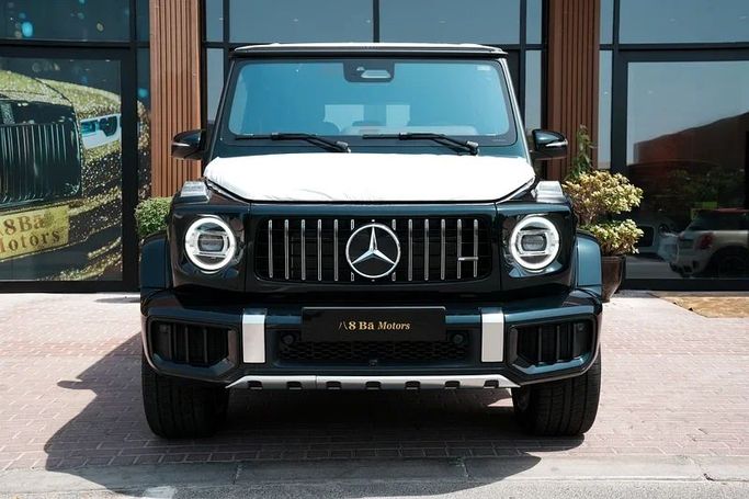 New Mercedes-Benz G-Class AMG 63 AMG II (W465) Facelift, 4.0 l, 2025 in Dubai by 8 Ba Motors, Black color. Korean Specs | AUTO.AE