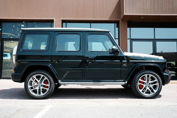New Mercedes-Benz G-Class AMG 63 AMG II (W465) Facelift, 4.0 l, 2025 in Dubai by 8 Ba Motors, Black color. Korean Specs | AUTO.AE