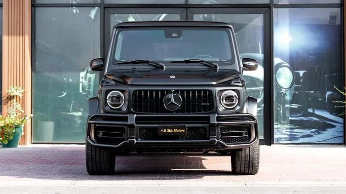 Подержанный Mercedes-Benz G-Class AMG 63 AMG II (W463), 4.0 л, 2021 в Дубае от 8 Ba Motors Черный цвет. Японская | AUTO.AE