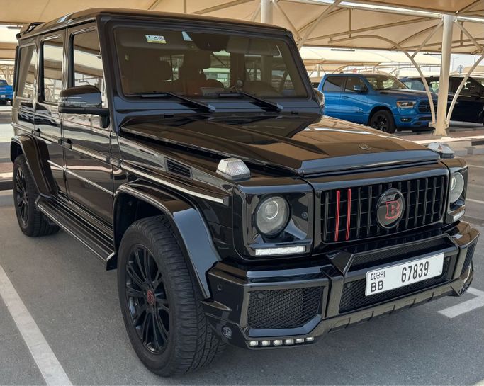Used Mercedes-Benz G-Class AMG Brabus 700 I (W463) Facelift 3, 5.5 l, 2016 in Dubai, Black color. European Specs | AUTO.AE
