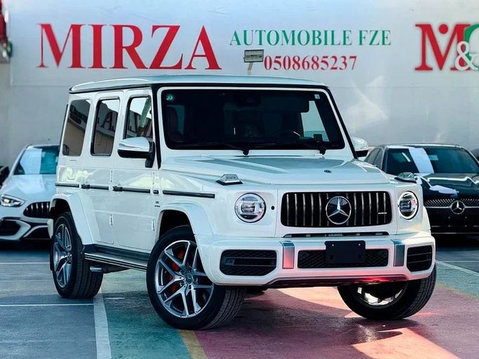 Used Mercedes-Benz G-Class AMG 63 AMG II (W463), 4.0 l, 2020 in Dubai by Mirza Automobile FZE, White color. Japanese Specs | AUTO.AE