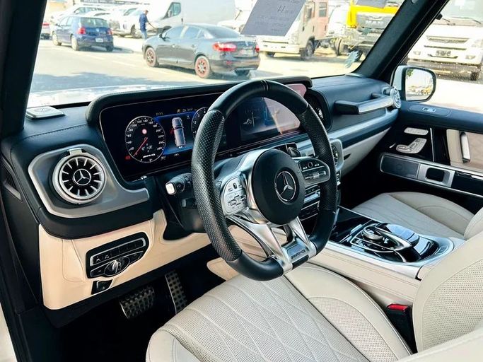 Used Mercedes-Benz G-Class AMG 63 AMG II (W463), 4.0 l, 2020 in Dubai by Mirza Automobile FZE, White color. Japanese Specs | AUTO.AE