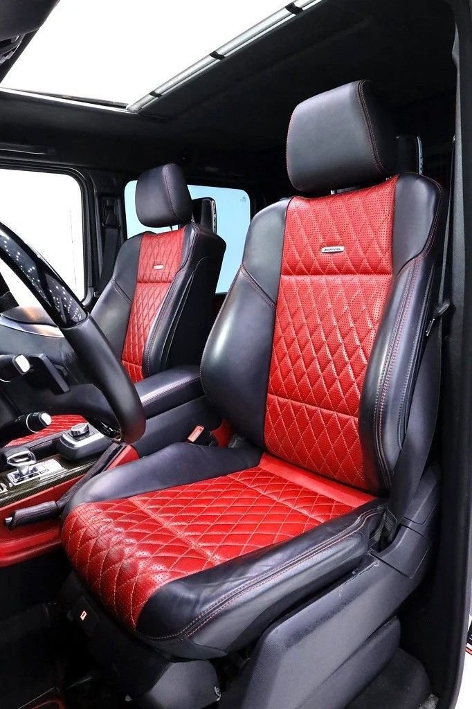 Подержанный Mercedes-Benz G-Class AMG 63 AMG I (W463) Рестайлинг 3, 5.5 л, 2017 в Дубае от Al Faris Motors Белый цвет. GCC | AUTO.AE