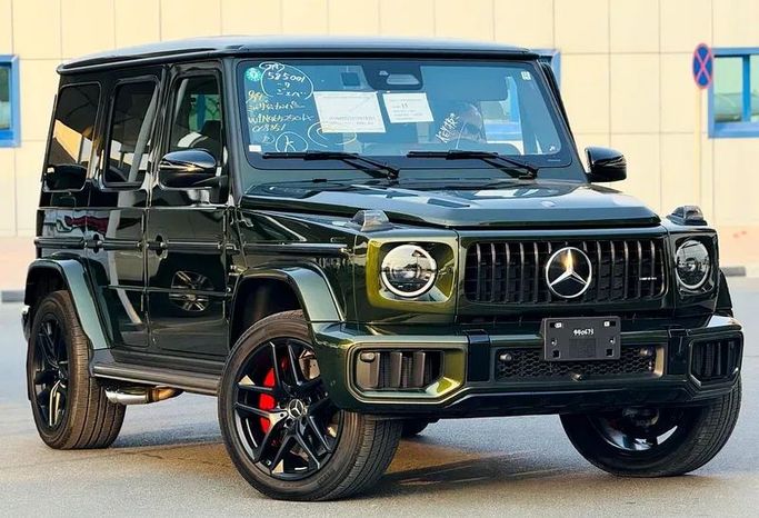 Подержанный Mercedes-Benz G-Class AMG 63 AMG II (W465) Рестайлинг, 4.0 л, 2025 в Дубае от Mirza Automobile FZE Зеленый цвет. Японская | AUTO.AE