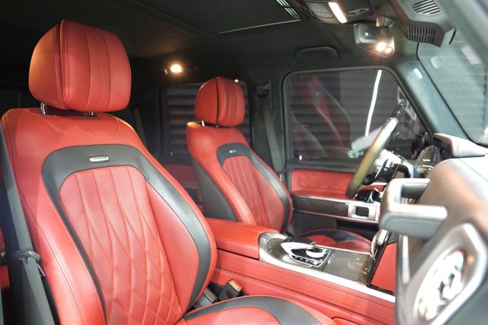 Used Mercedes-Benz G-Class AMG 63 AMG II (W463), 4.0 l, 2022 in Dubai by Sanam Cars, Blue color. GCC Specs | AUTO.AE