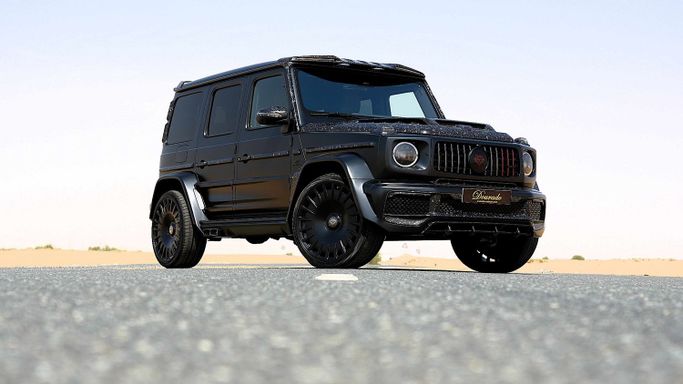 New Mercedes-Benz G-Class AMG Onyx Concept G7X II (W463), 4 l, 2024 in Dubai by Dourado Luxury Car, Black color. European Specs | AUTO.AE