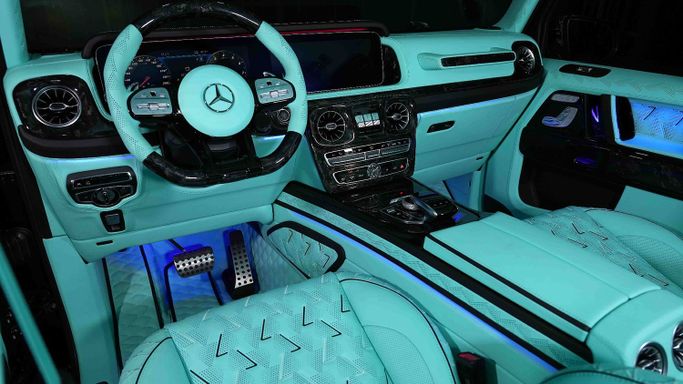 New Mercedes-Benz G-Class AMG Onyx Concept G8X II (W463), 4 l, 2024 in Dubai by Dourado Luxury Car, Black color. European Specs | AUTO.AE