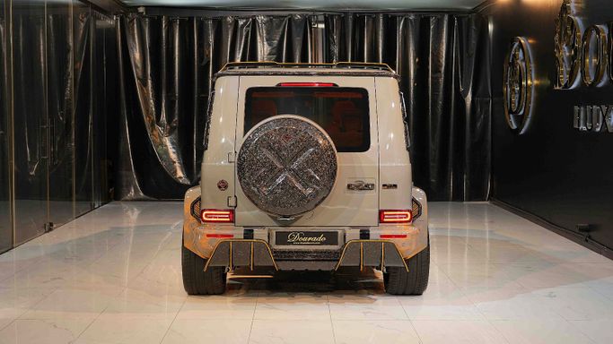 New Mercedes-Benz G-Class AMG Onyx Concept G8X II (W463), 4 l, 2024 in Dubai by Dourado Luxury Car, Grey color. European Specs | AUTO.AE