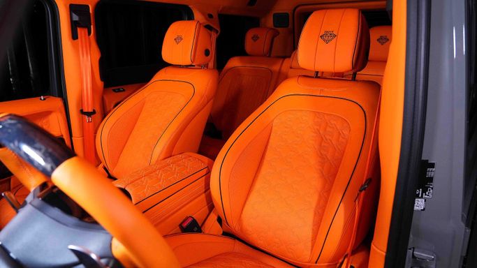 New Mercedes-Benz G-Class AMG Onyx Concept G8X II (W463), 4 l, 2024 in Dubai by Dourado Luxury Car, Grey color. European Specs | AUTO.AE