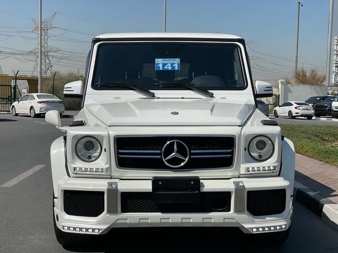 Подержанный Mercedes-Benz G-Class AMG 63 AMG I (W463) Рестайлинг 2, 5.5 л, 2014 в Дубае от Japan Motors Белый цвет. Японская | AUTO.AE