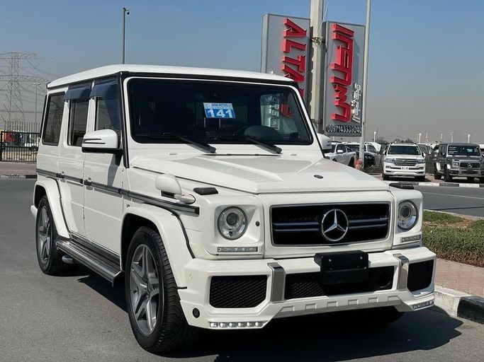 Подержанный Mercedes-Benz G-Class AMG 63 AMG I (W463) Рестайлинг 2, 5.5 л, 2014 в Дубае от Japan Motors Белый цвет. Японская | AUTO.AE