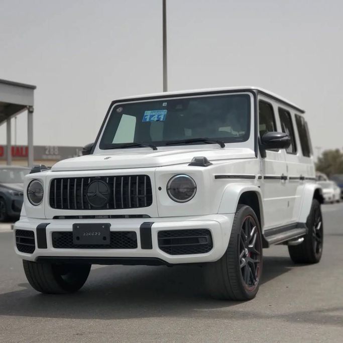 Used Mercedes-Benz G-Class AMG 63 AMG II (W463), 4.0 l, 2023 in Dubai by Japan Motors, White color. Japanese Specs | AUTO.AE
